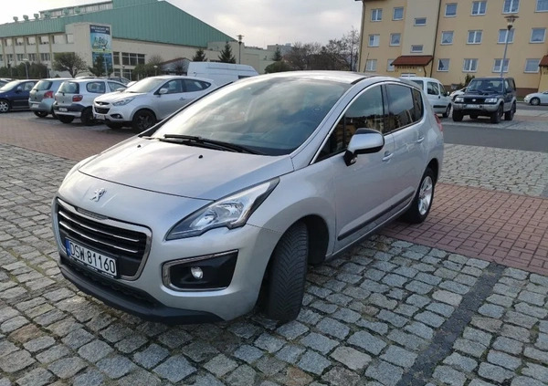 Peugeot 3008 cena 29900 przebieg: 236000, rok produkcji 2014 z Świebodzice małe 56